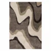 (A280) Sydney Waves Multi Area Rug, 8x10