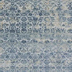 (A377) Venice Distressed Look Blue Area Rug, 8x10 -Rugs Sales Store a377 venice distressed look blue area rug 8x10 3