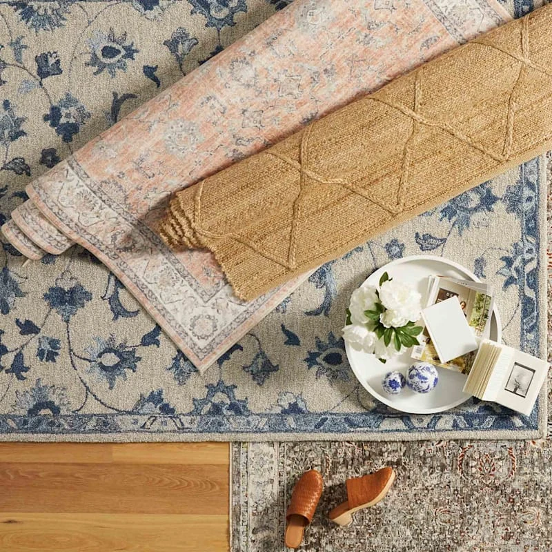 (A429) Providence Belisima Multicolor Border Design Area Rug, 5x7 3 (A429) Providence Belisima Multicolor Border Design Area Rug, 5x7 - Image 3