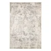 (A433) Cliff Grey Stone Area Rug, 8x10