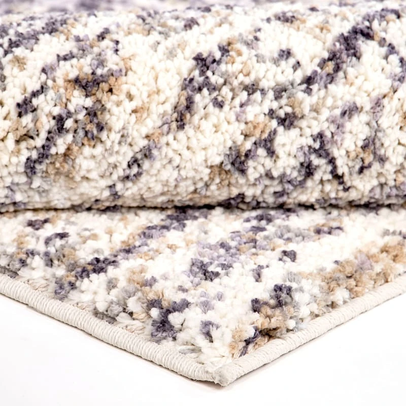 (A452) Heather Fields Light Taupe Area Rug, 5x7 3 (A452) Heather Fields Light Taupe Area Rug, 5x7 - Image 3