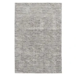 (A453) Crosby St Raymond Grey Dense Ultra Soft Area Rug, 5x8