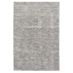 (A453) Crosby St Raymond Grey Dense Ultra Soft Area Rug, 8x10