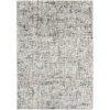 (A455) Crosby St Lenora Grey Woven Area Rug, 5x7