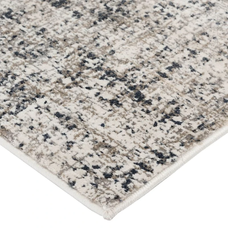 (A455) Crosby St Lenora Grey Woven Area Rug, 5x7 3 (A455) Crosby St Lenora Grey Woven Area Rug, 5x7 - Image 3