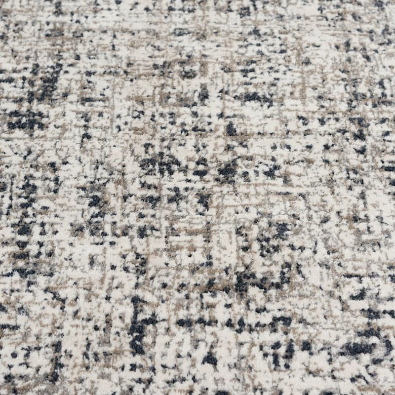 (A455) Crosby St Lenora Grey Woven Area Rug, 5x7 4 (A455) Crosby St Lenora Grey Woven Area Rug, 5x7 - Image 4