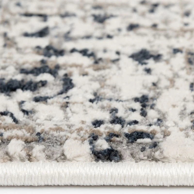 (A455) Crosby St Lenora Grey Woven Area Rug, 5x7 6 (A455) Crosby St Lenora Grey Woven Area Rug, 5x7 - Image 6