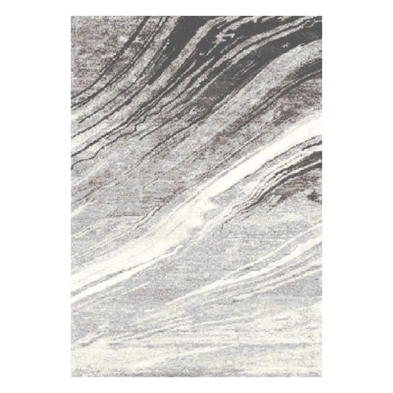 (A477) Raymond Neutral Abstract Area Rug, 5x8 1 (A477) Raymond Neutral Abstract Area Rug, 5x8
