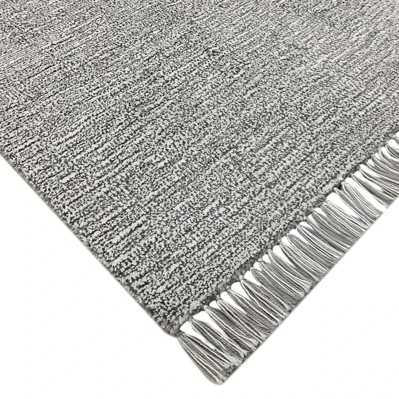 (A484) Crosby St Breton Grey Tufted Runner, 2x7 2 (A484) Crosby St Breton Grey Tufted Runner, 2x7 - Image 2