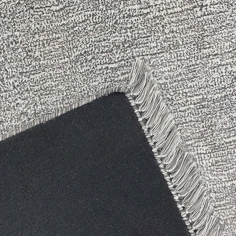 (A484) Crosby St Breton Grey Tufted Runner, 2x7 3 (A484) Crosby St Breton Grey Tufted Runner, 2x7 - Image 3