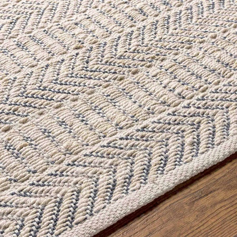 (A491) Ty Pennington Bali Grey Woven Area Rug, 8x10 6 (A491) Ty Pennington Bali Grey Woven Area Rug, 8x10 - Image 6