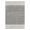 A499 Thornton Grey Woven Area Rug 5X7