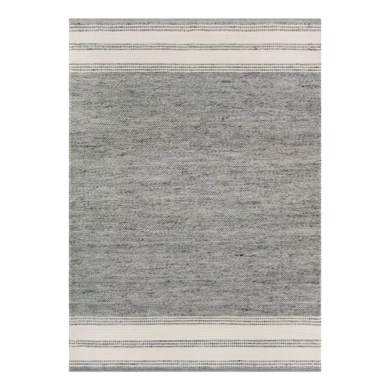A499 Thornton Grey Woven Area Rug 5X7 1 A499 Thornton Grey Woven Area Rug 5X7