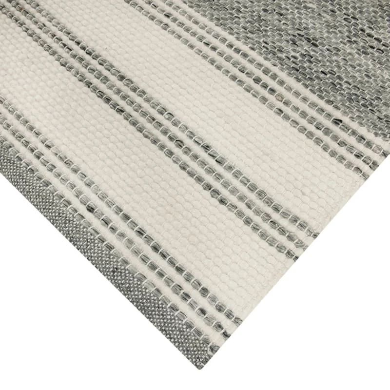 A499 Thornton Grey Woven Area Rug 5X7 2 A499 Thornton Grey Woven Area Rug 5X7 - Image 2