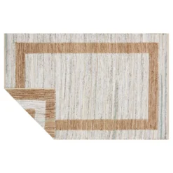 (B312) Henning Hand Woven Cotton & Jute Ivory Chindi Area Rug, 8x10 8 (B312) Henning Hand Woven Cotton & Jute Ivory Chindi Area Rug, 8x10 -Rugs Sales Store b312 henning hand woven cotton jute ivory chindi area rug 8x10 4
