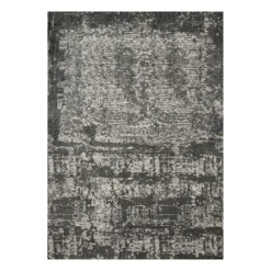 (B528) Holden Abstract Grey Area Rug, 7x10
