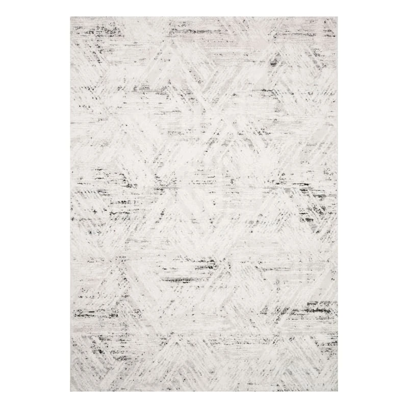 (B593) Boulder Ivory Area Rug, 8x10 1 (B593) Boulder Ivory Area Rug, 8x10