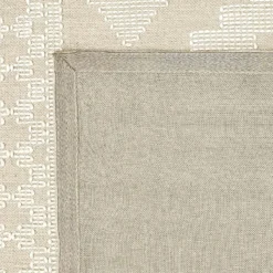 (B669) Found & Fable Goa Ivory Tribal Handmade Area Rug, 7x10 7 (B669) Found & Fable Goa Ivory Tribal Handmade Area Rug, 7x10 -Rugs Sales Store b669 found fable goa ivory tribal handmade area rug 7x10 3