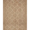 (B674) Hannah Jute Overlay Area Rug, 8x10
