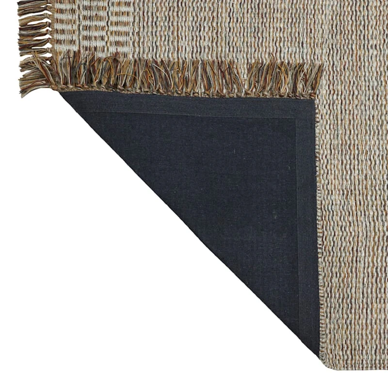 (B685) Tracey Boyd Natural Dunne Fringe Accent Rug, 3x5 3 (B685) Tracey Boyd Natural Dunne Fringe Accent Rug, 3x5 - Image 3