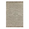 (B685) Tracey Boyd Natural Dunne Fringe Area Rug, 5x7