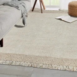 (B693) Found & Fable Kent Ivory Jute Accent Rug, 3x5 11 (B693) Found & Fable Kent Ivory Jute Accent Rug, 3x5 -Rugs Sales Store b693 found fable kent ivory jute accent rug 3x5 6