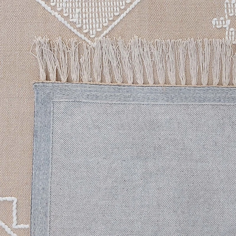 (B710) Found & Fable Goa Tan Medallion Area Rug, 8x10 3 (B710) Found & Fable Goa Tan Medallion Area Rug, 8x10 - Image 3