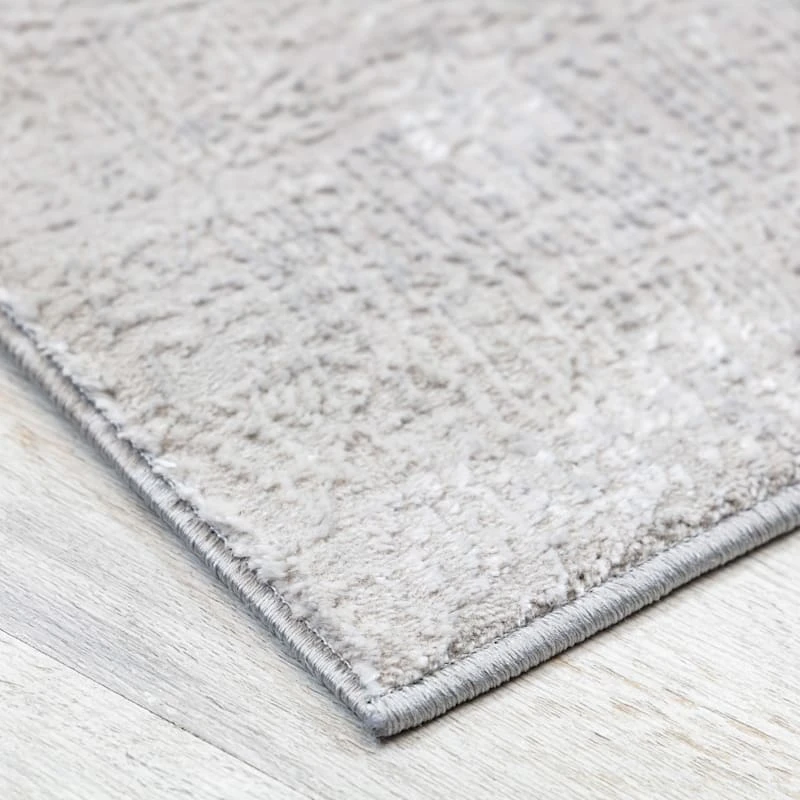 (B715) Laila Ali Verona Grey Woven Area Rug, 8x10 3 (B715) Laila Ali Verona Grey Woven Area Rug, 8x10 - Image 3