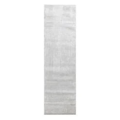 (B715) Laila Ali Verona Grey Woven Runner, 2x6