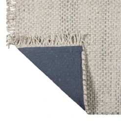 (B724) Ty Pennington Topher Neutral Flatweave Runner, 2x7 -Rugs Sales Store b724 ty pennington topher neutral flatweave runner 2x7 3