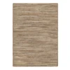 (B729) Ty Pennington Kensie Natural Striped Jute Area Rug, 5x7