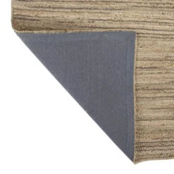 (B729) Ty Pennington Kensie Natural Striped Jute Area Rug, 5x7 -Rugs Sales Store b729 ty pennington kensie natural striped jute area rug 5x7 3