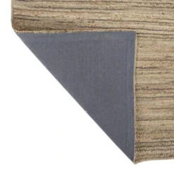 (B729) Ty Pennington Kensie Natural Striped Jute Area Rug, 8x10 -Rugs Sales Store b729 ty pennington kensie natural striped jute area rug 8x10 3