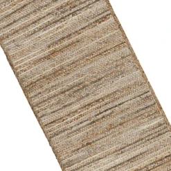 (B729) Ty Pennington Kensie Natural Striped Jute Runner, 2x7 9 (B729) Ty Pennington Kensie Natural Striped Jute Runner, 2x7 -Rugs Sales Store b729 ty pennington kensie natural striped jute runner 2x7 4