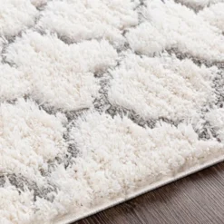 (B746) Elenor Ivory Geometric Area Rug, 8x10 -Rugs Sales Store b746 elenor ivory geometric area rug 8x10 6