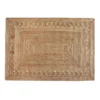 (B760) Found & Fable Jute Braided Area Rug, 8x10