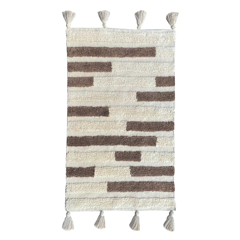 2025's Coziest Rug Trends: Style Meets Comfort in Every Fiber 4 Striped accent rug