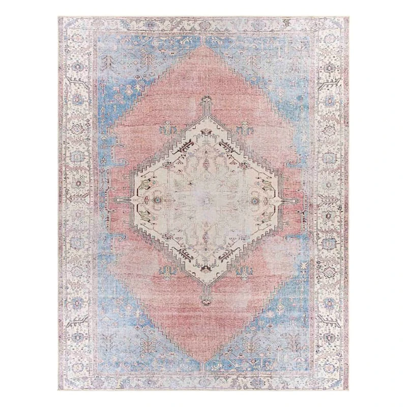 (B783) Found & Fable Amelie Multi Medallion Washable Area Rug, 8x10 1 (B783) Found & Fable Amelie Multi Medallion Washable Area Rug, 8x10
