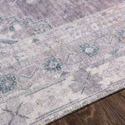 (B786) Honeybloom Colin Multicolor Medallion Washable Area Rug, 5x7 -Rugs Sales Store b786 honeybloom colin multicolor medallion washable area rug 5x7 5