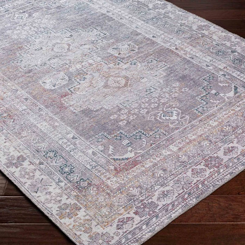 (B786) Honeybloom Colin Multicolor Medallion Washable Area Rug, 8x10 2 (B786) Honeybloom Colin Multicolor Medallion Washable Area Rug, 8x10 - Image 2