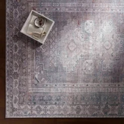 (B786) Honeybloom Colin Multicolor Medallion Washable Area Rug, 8x10 10 (B786) Honeybloom Colin Multicolor Medallion Washable Area Rug, 8x10 -Rugs Sales Store b786 honeybloom colin multicolor medallion washable area rug 8x10 5