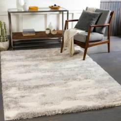 (B787) Crosby St Everton Neutral Abstract Area Rug, 5x7 -Rugs Sales Store b787 crosby st everton neutral abstract area rug 5x7 6