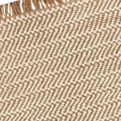 (B821) Crosby St Moore Natural Herringbone Accent Rug, 3x5 -Rugs Sales Store b821 crosby st moore natural herringbone accent rug 3x5 4