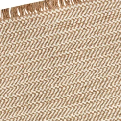 (B821) Crosby St Moore Natural Herringbone Area Rug, 5x7 -Rugs Sales Store b821 crosby st moore natural herringbone area rug 5x7 4