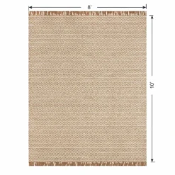 (B821) Crosby St Moore Natural Herringbone Area Rug, 8x10 12 (B821) Crosby St Moore Natural Herringbone Area Rug, 8x10 -Rugs Sales Store b821 crosby st moore natural herringbone area rug 8x10 6