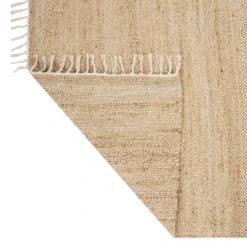 (B825) Honeybloom Lawrence Jute Fringe Accent Rug, 3x5 -Rugs Sales Store b825 honeybloom lawrence jute fringe accent rug 3x5 3