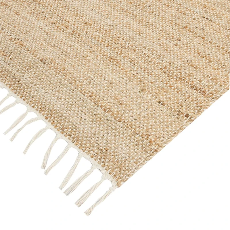 (B825) Honeybloom Lawrence Jute Fringe Area Rug, 5x7 2 (B825) Honeybloom Lawrence Jute Fringe Area Rug, 5x7 - Image 2