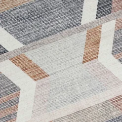 (B827) Arrow Multicolor Washable Accent Rug, 3x5 -Rugs Sales Store b827 arrow multicolor washable accent rug 3x5 4