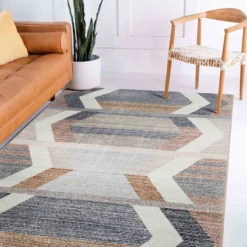 (B827) Arrow Multicolor Washable Runner, 2x7 13 (B827) Arrow Multicolor Washable Runner, 2x7 -Rugs Sales Store b827 arrow multicolor washable runner 2x7 7