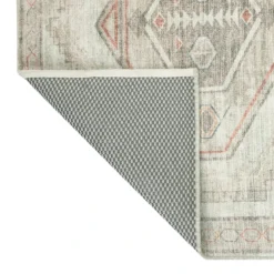 (B830) Pink Multicolor Tribal Washable Runner, 2x7 8 (B830) Pink Multicolor Tribal Washable Runner, 2x7 -Rugs Sales Store b830 pink multicolor tribal washable runner 2x7 3